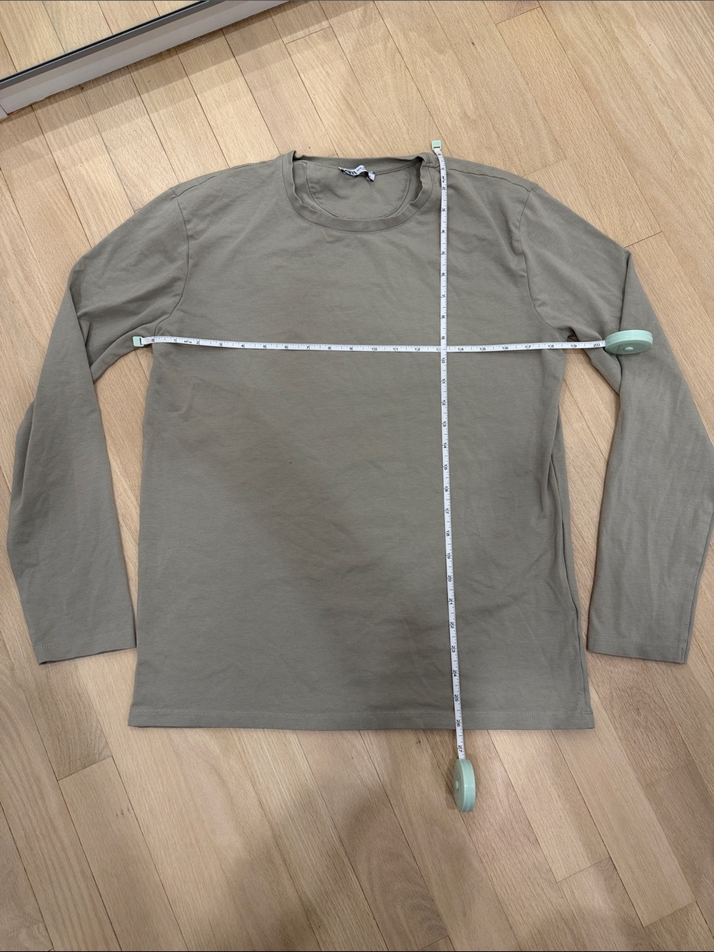 Zara Men's Long Sleeve Crewneck Shirt